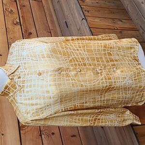 Vintage button down blouse